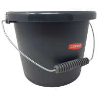 Curver Eimer 5 Liter anthrazit Henkel Griff Putzeimer...