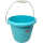Curver Eimer 5 Liter türkis Henkel Griff Putzeimer Haushalt Cleaning