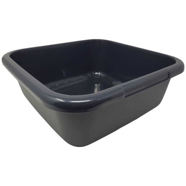 CURVER Viereckschüssel 15 Liter 39x39x15 anthrazit Schüssel Kunststoff Haushalt Garten