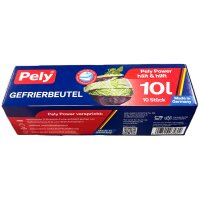 Pely Gefrierbeutel 10 Liter 10 Stück –...