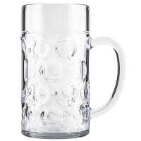 Waca Bierkrug SAN 0,5 L – leichter, bruchfester...