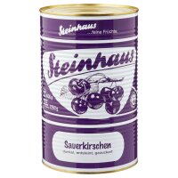 Sauerkirschen entsteint gezuckert 4250 ml Steinhaus...