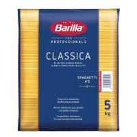 Barilla Hartweizen Pasta Spaghetti no. 5 - 5kg –...