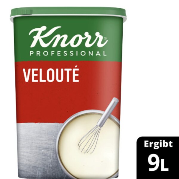Knorr Professional Velouté Weiße Grundsauce 1 kg – cremige Basis für helle Saucen