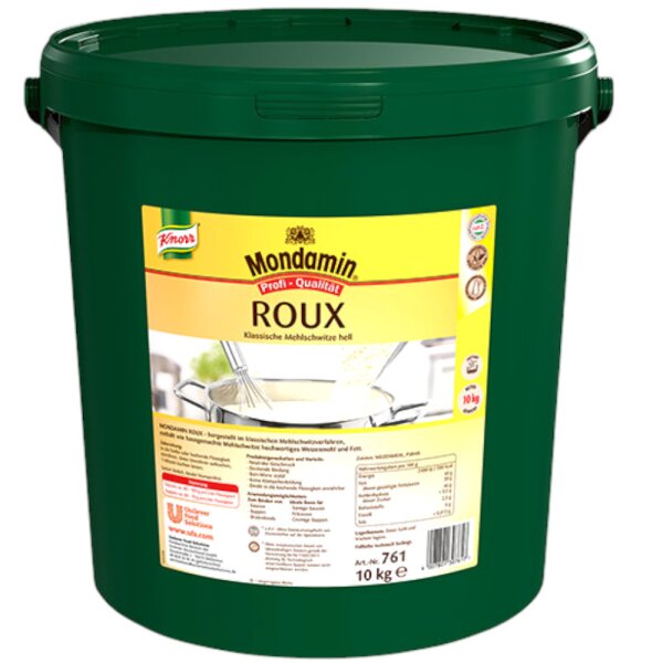 Mondamin Roux hell Klassische Mehlschwitze 10 kg Eimer Soßenbinder