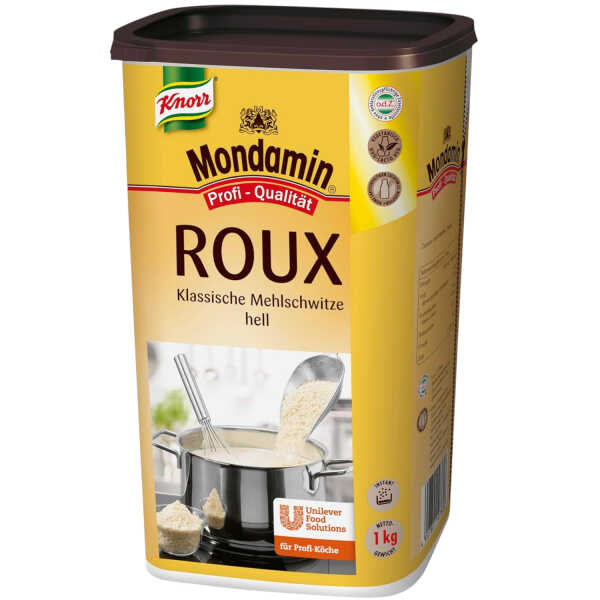 Mondamin Roux Klassische Mehlschwitze hell Vegan 1kg