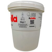 Nutella Nuss Nougat Creme 3 kg Eimer Brotaufstrich XL mit...