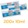Bautz’ner Mittelscharfer Senf Portionsbeutel 200×10 ml vegan glutenfrei ohne Zusatzstoffe