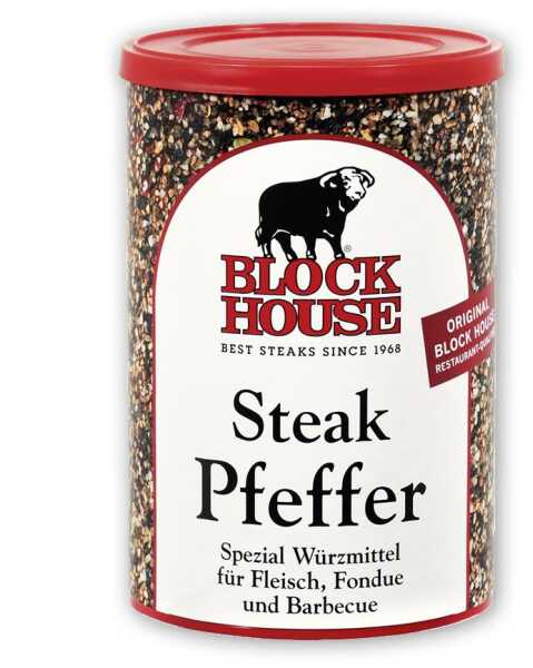 Block House Steak Pfeffer 200g Gewürzmischung Grill Gewürz Steakhouse