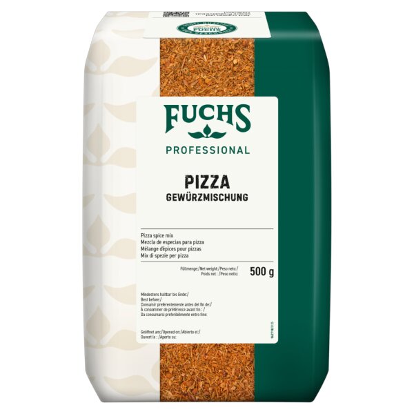 FUCHS Pizza Gewürzmischung 500g – Italienische Kräuter für Pizza und Pasta