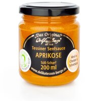 Tessiner Aprikosen‑Senfsauce – fruchtig‑scharfe...