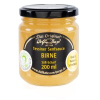 Tessiner Birnen‑Senfsauce – fruchtig‑scharfe...