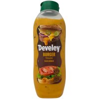 Develey Burger Sauce Hamburger 875 ml Kopfstandflasche