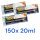 TGQ Delikatess Mayonnaise 150x 20ml Portionen 80% Fett Mayo
