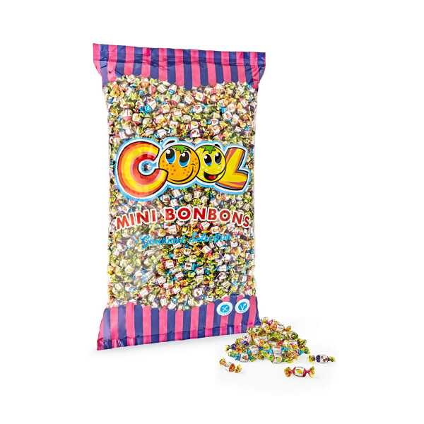 Cool Minibonbons Frucht Mix im Beutel, ca. 1350 Minibonbons 1 x 3 kg