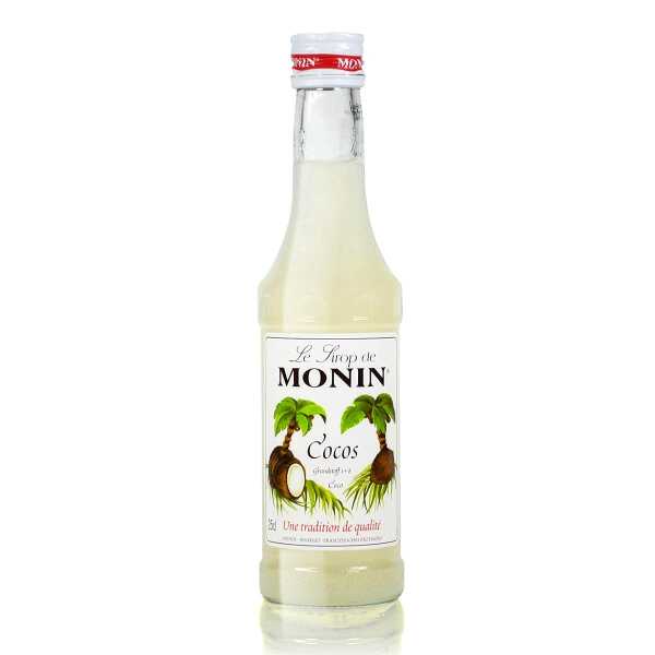 MONIN Sirup Cocos Barsirup Kaffee Cocktail 0,25 ml