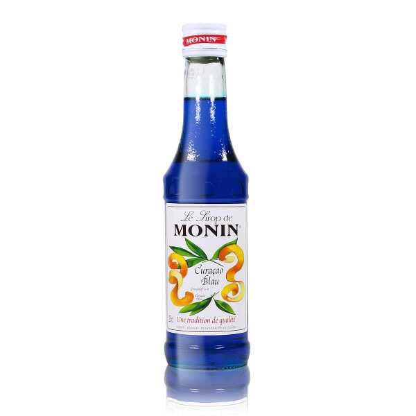 MONIN Sirup Blue Curaçao 0,25 L Barsirup Cocktails