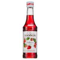 MONIN Sirup Erdbeere 0,25 L Glasflasche Barsirup...