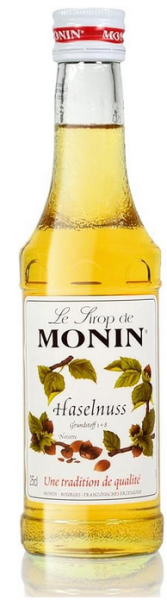 MONIN Sirup Haselnuss 0,25 L Kaffee Desserts