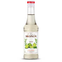 MONIN Sirup Limette 0,25 L Glasflasche Barsirup Cocktails...