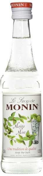 MONIN Sirup Mojito Mint 0,25 L Barsirup Cocktails Dessert#ARTGRUNDPREIS#