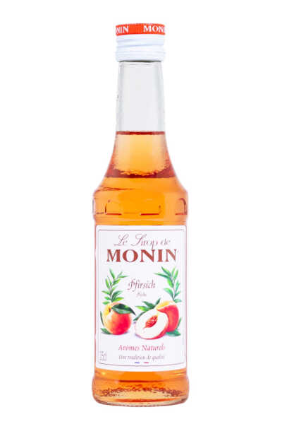 MONIN Sirup Pfirsich 0,25 L Desserts Cocktails